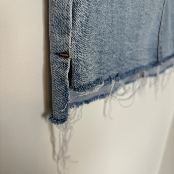 Aritzia Wilfred Free Denim Mini Skirt Size 0 - Picture 8 of 10